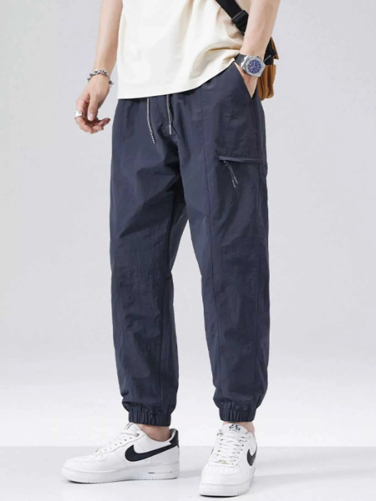 Men's Plus Size Loose Fit Drawstring Joggers 100400073711796 48 Affordable Fashion Under $100 Jerry's Apparel 