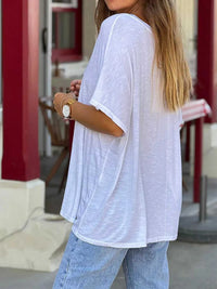 Casual V-Neck Relaxed Fit T-Shirt 100100751365785 22 Affordable Fashion Under $100 Jerry's Apparel 