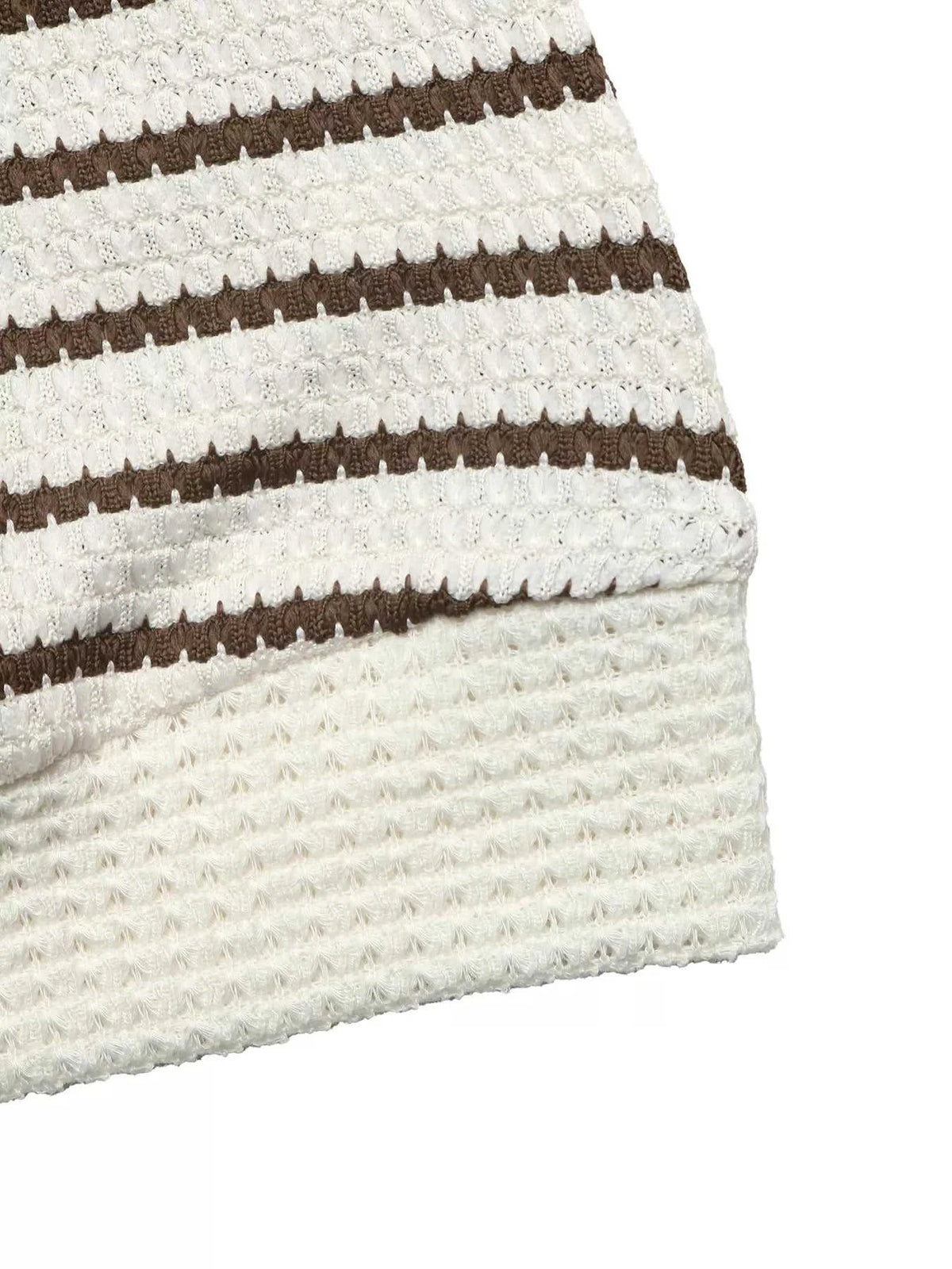 Striped Polo Collar Knit Sweatshirt 101002180525543 32 Affordable Fashion Under $100 Jerry's Apparel 