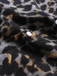 Men's Short Sleeve Leopard Print Casual Button-Down Shirt 104001869326817 27 Affordable Fashion Under $100 Jerry's Apparel 
