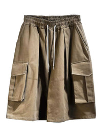 Men's Full Size Cargo Shorts with Drawstring Waist Plus Size 100400558150756 44 Affordable Fashion Under $100 Jerry's Apparel 