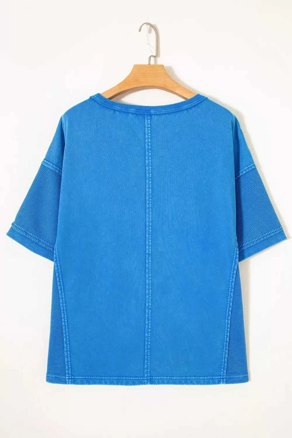 Mineral Wash Star Mesh Patchwork Oversize Tee 100100214366349 67 Affordable Fashion Under $100 Jerry's Apparel 