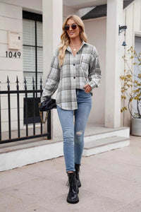 Casual Plaid Long Sleeve Shirt 100100836351743 38 Affordable Fashion Under $100 Jerry's Apparel 