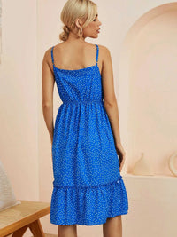 Polka Dot Ruffle Hem Mini Cami Dress 100100670566321 24 Affordable Fashion Under $100 Jerry's Apparel 