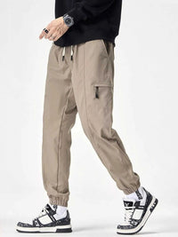 Men's Plus Size Drawstring Wide Leg Joggers 100400584285309 73 Affordable Fashion Under $100 Jerry's Apparel 