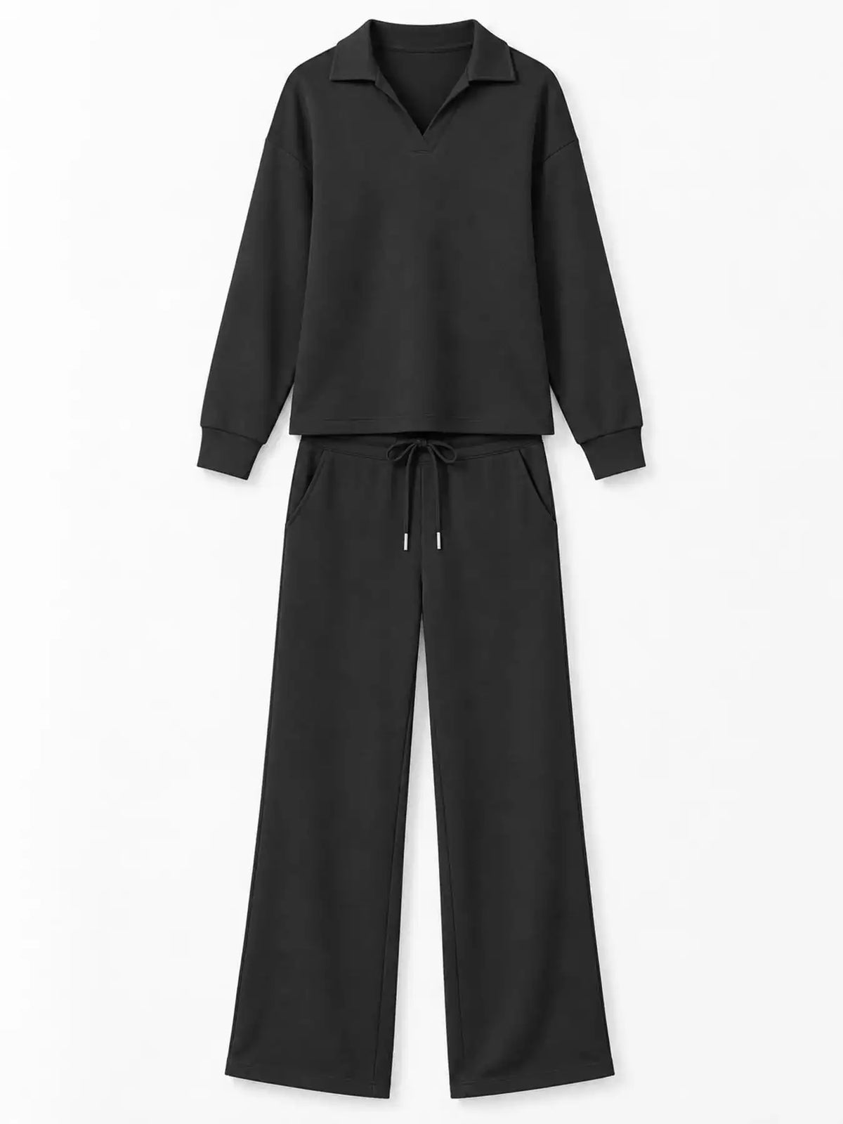 Dropped Shoulder Top and Pants Set 101001926020102 36 Gifts for Her Jerry's Apparel 