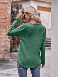 Square Neck Long Sleeve T-Shirt 100100618971989 31 Affordable Fashion Under $100 Jerry's Apparel 