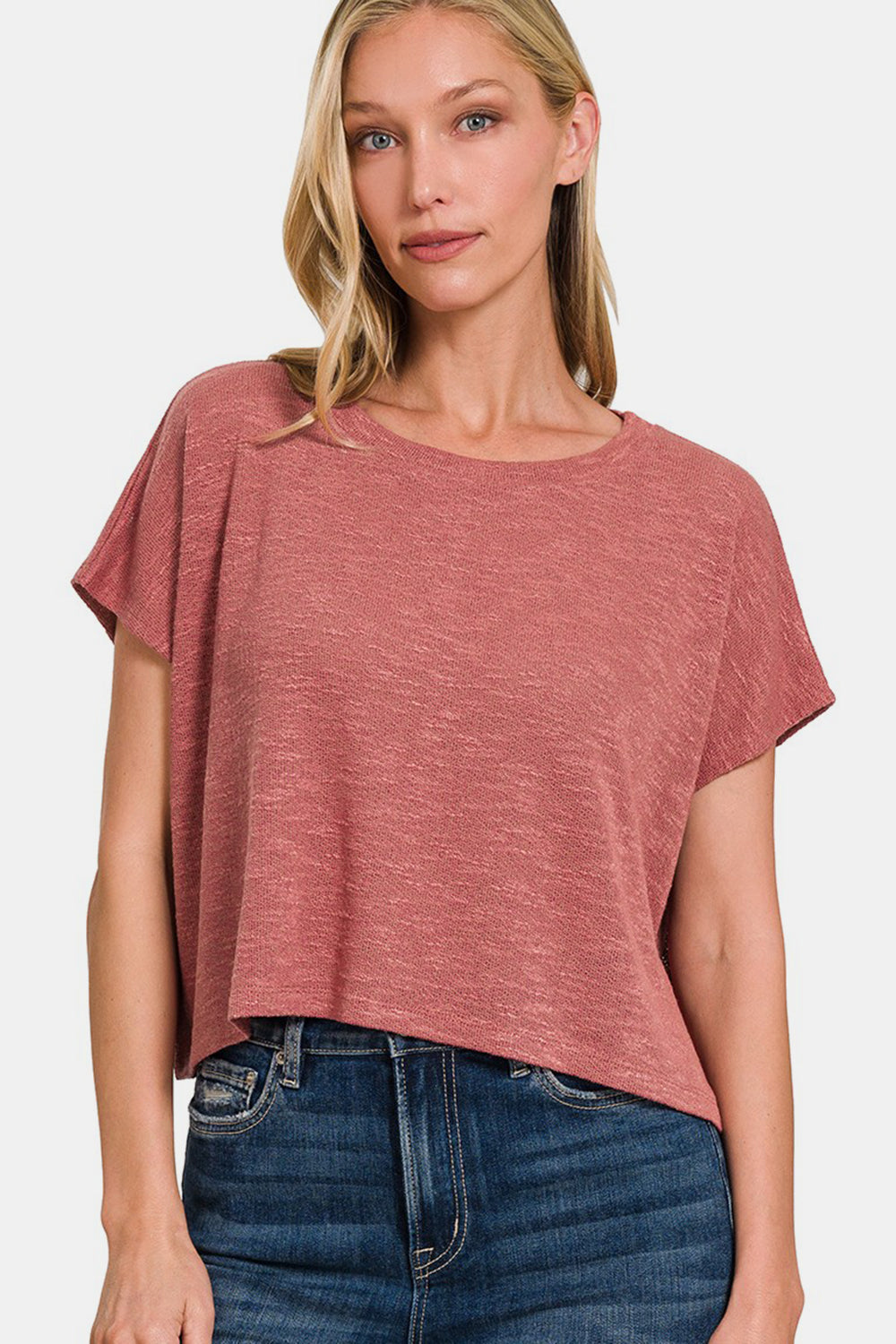 Round Neck Short Sleeve T-Shirt