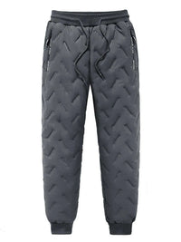 Men's Plus Size Quilted Thermal Joggers 100400638146136 32 Affordable Fashion Under $100 Jerry's Apparel 