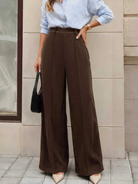 High-Waisted Wide-Leg Pants 101001699452101 39 Seasonal Fashion Collections Jerry's Apparel 