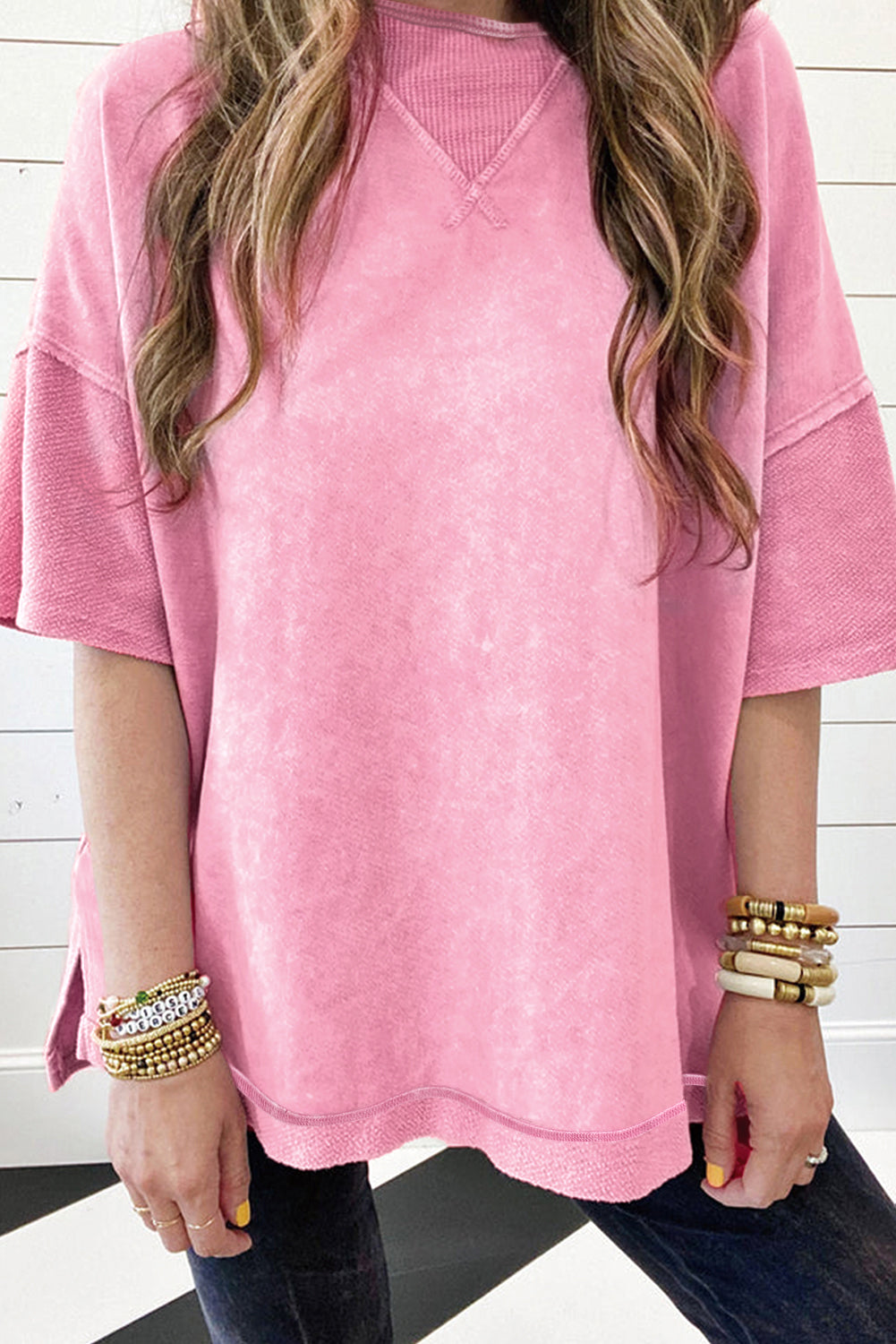 Half Sleeve Round Neck T-Shirt