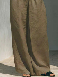 Full Size Turtleneck Sleeveless Top and Wide Leg Pants Set Plus Size 101001144135026 45 Affordable Fashion Under $100 Jerry's Apparel 