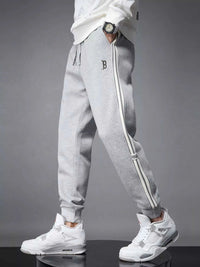 Men's Casual Striped Joggers 100400892376090 98 Affordable Fashion Under $100 Jerry's Apparel 
