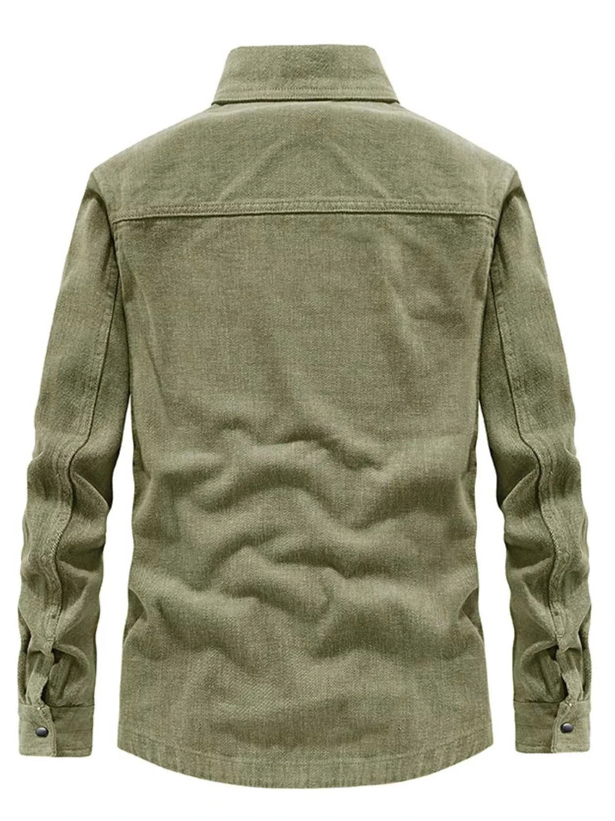 Men's Plus Size Dual Chest Pockets Shacket 100400524201144 100 Fashion Forward Plus Size Clothing Jerry's Apparel 