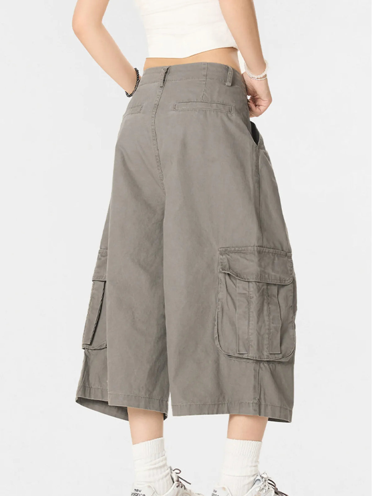 Men's Wide Leg Cargo Shorts