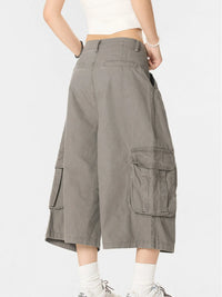 Men's Wide Leg Cargo Shorts