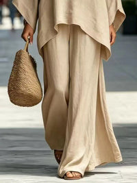 Full Size Batwing Sleeve Top and Wide-Leg Pants Set Plus Size 101001179587547 49 Affordable Fashion Under $100 Jerry's Apparel 