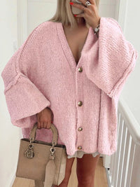 Oversized Knit Button Up Cardigan 100100495082301 59 Affordable Fashion Under $100 Jerry's Apparel 