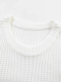 Ribbed Knit Round Neck Slouchy Chunky Sweater 100100533705787 48 Affordable Fashion Under $100 Jerry's Apparel 