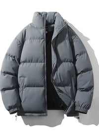 Men's Full Size Padded Zip Up Puffer Jacket Plus Size 100400942794215 58 Affordable Fashion Under $100 Jerry's Apparel 