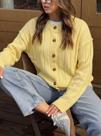 Button Up Dropped Shoulder Cardigan 100100931893614 47 Affordable Fashion Under $100 Jerry's Apparel 