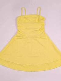 Ruched Spaghetti Strap Layered Mini Dress 101001361310686 33 Women's Dress Gifts for Her Jerry's Apparel 