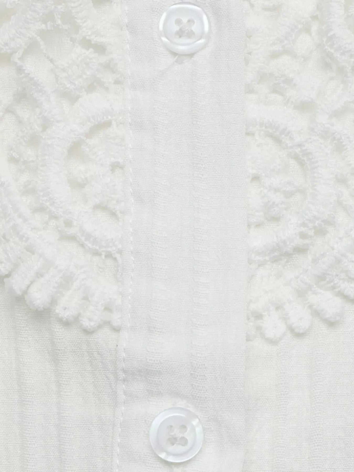 Lace Detail Long Sleeve Shirt 101001935889409 42 Affordable Fashion Under $100 Jerry's Apparel 