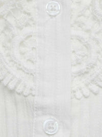 Lace Detail Long Sleeve Shirt 101001935889409 42 Affordable Fashion Under $100 Jerry's Apparel 