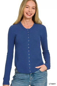 Zenana Double Knit Snap Button Shirts 100100714121616 28 Affordable Fashion Under $100 Jerry's Apparel 