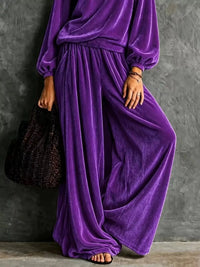 Quarter-Zip Sweatshirt and Wide-Leg Pants 101001764469874 74 Affordable Fashion Under $100 Jerry's Apparel 