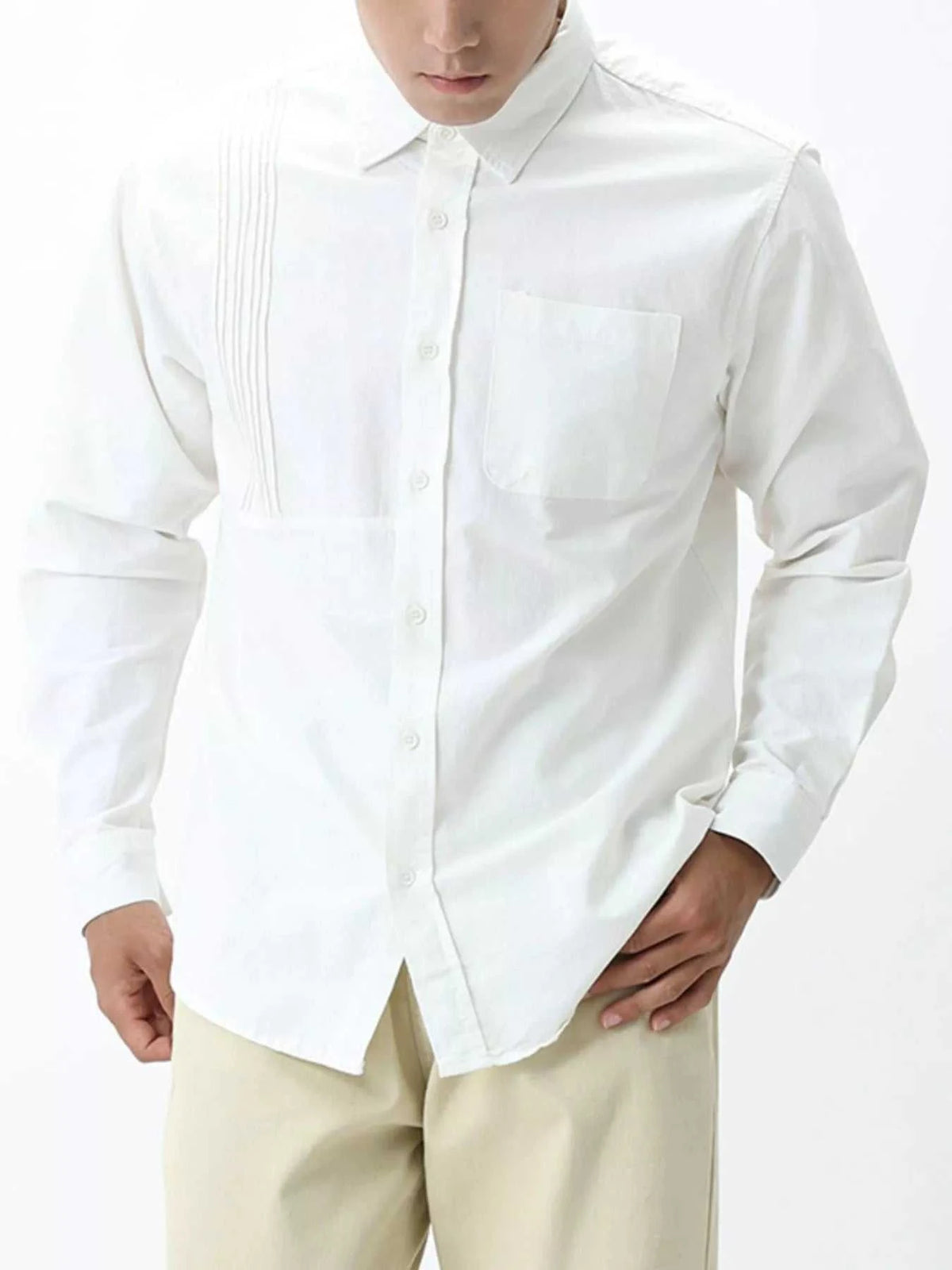 Men's Plus Size Button Up Long Sleeve Shirt 100400174893919 69 Affordable Fashion Under $100 Jerry's Apparel 