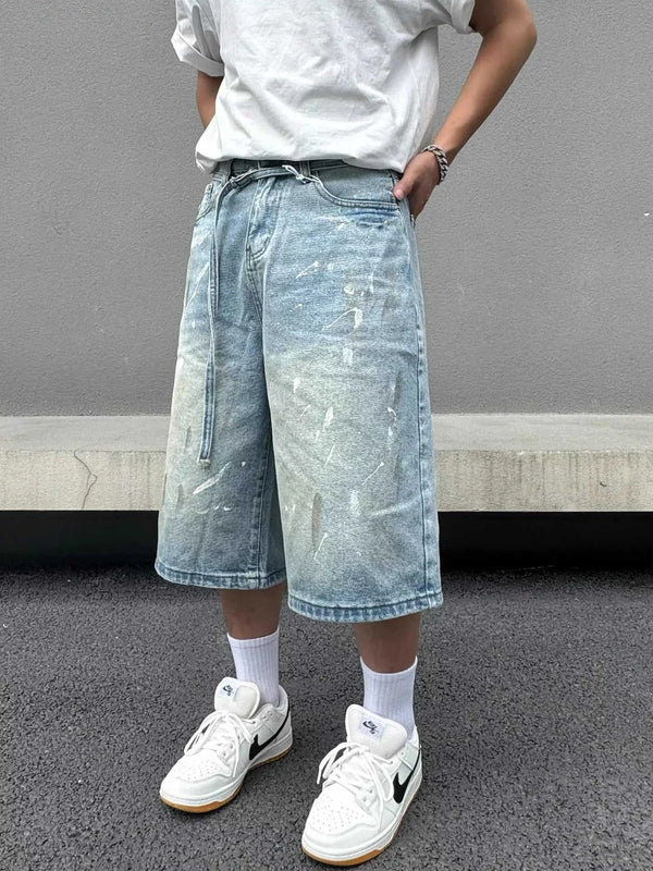 Men's Plus Size Wide-Leg Denim Shorts 100400092874451 44 Affordable Fashion Under $100 Jerry's Apparel 