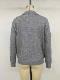 Argyle Patterned Polo Collar Sweater 100100781259890 43 Affordable Fashion Under $100 Jerry's Apparel 