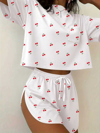 Printed Round Neck Tee and Shorts Set 100100695671655 31 Affordable Fashion Under $100 Jerry's Apparel 