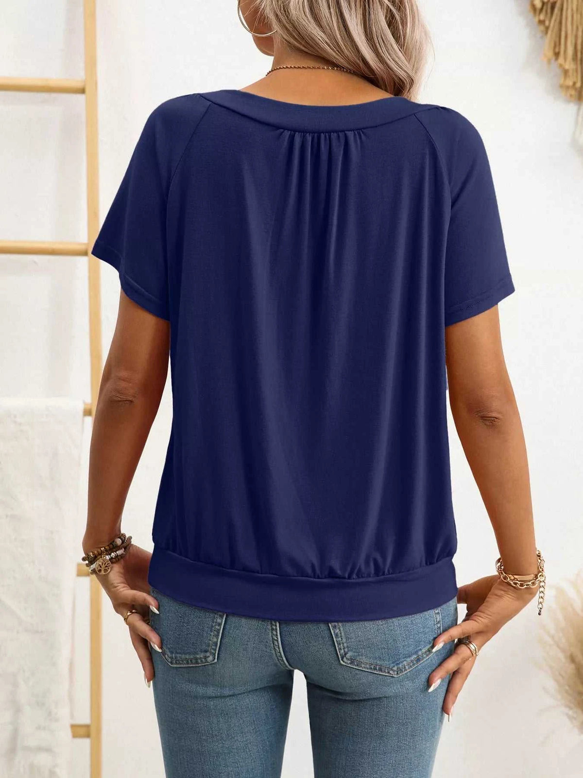 V-Neck Short SleeveT-Shirt 100100823198287 31 Affordable Fashion Under $100 Jerry's Apparel 