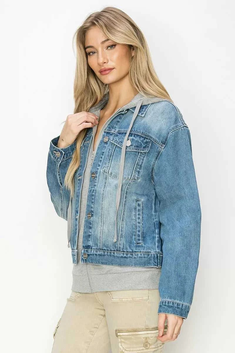 RISEN Oversized Hoodie Jacket 100100776321807 73 Affordable Fashion Under $100 Jerry's Apparel 
