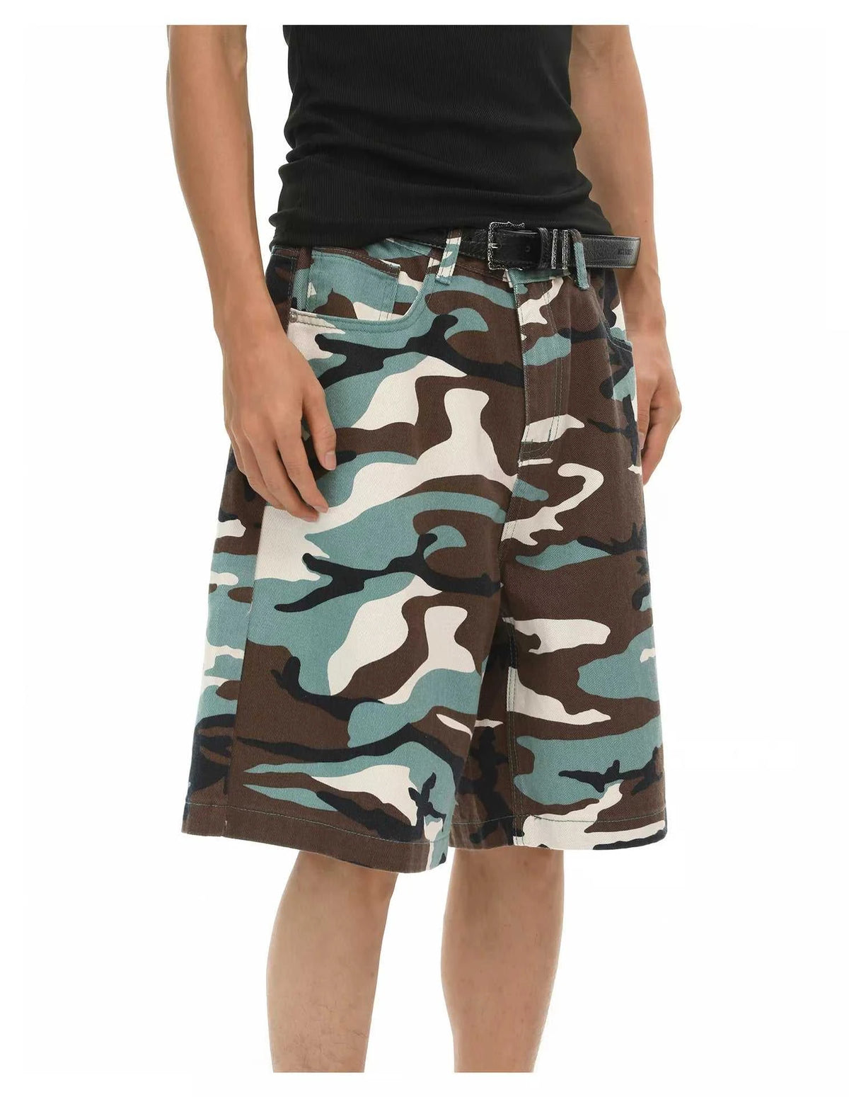 Men's Camouflage Denim Shorts 100400815183252 62 Gifts for Him Jerry's Apparel 