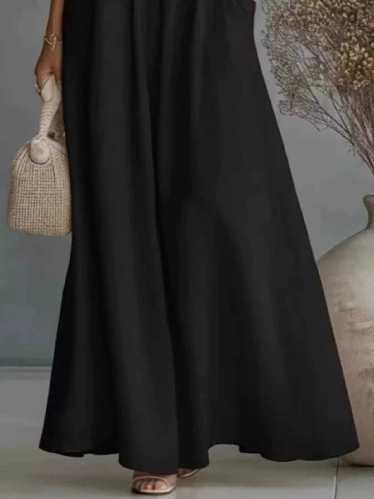 Full Size One Shoulder Top and Wide Leg Pants Set Plus Size 100100608957632 46 Affordable Fashion Under $100 Jerry's Apparel 