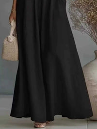 Full Size One Shoulder Top and Wide Leg Pants Set Plus Size 100100608957632 46 Affordable Fashion Under $100 Jerry's Apparel 