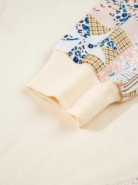 Geo Pattern Patchwork Hoodie with Kangaroo Pocket 100100667766233 45 Affordable Fashion Under $100 Jerry's Apparel 