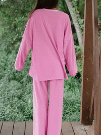 Striped Long Sleeve Top and Pants Set 101001715551827 81 Affordable Fashion Under $100 Jerry's Apparel 