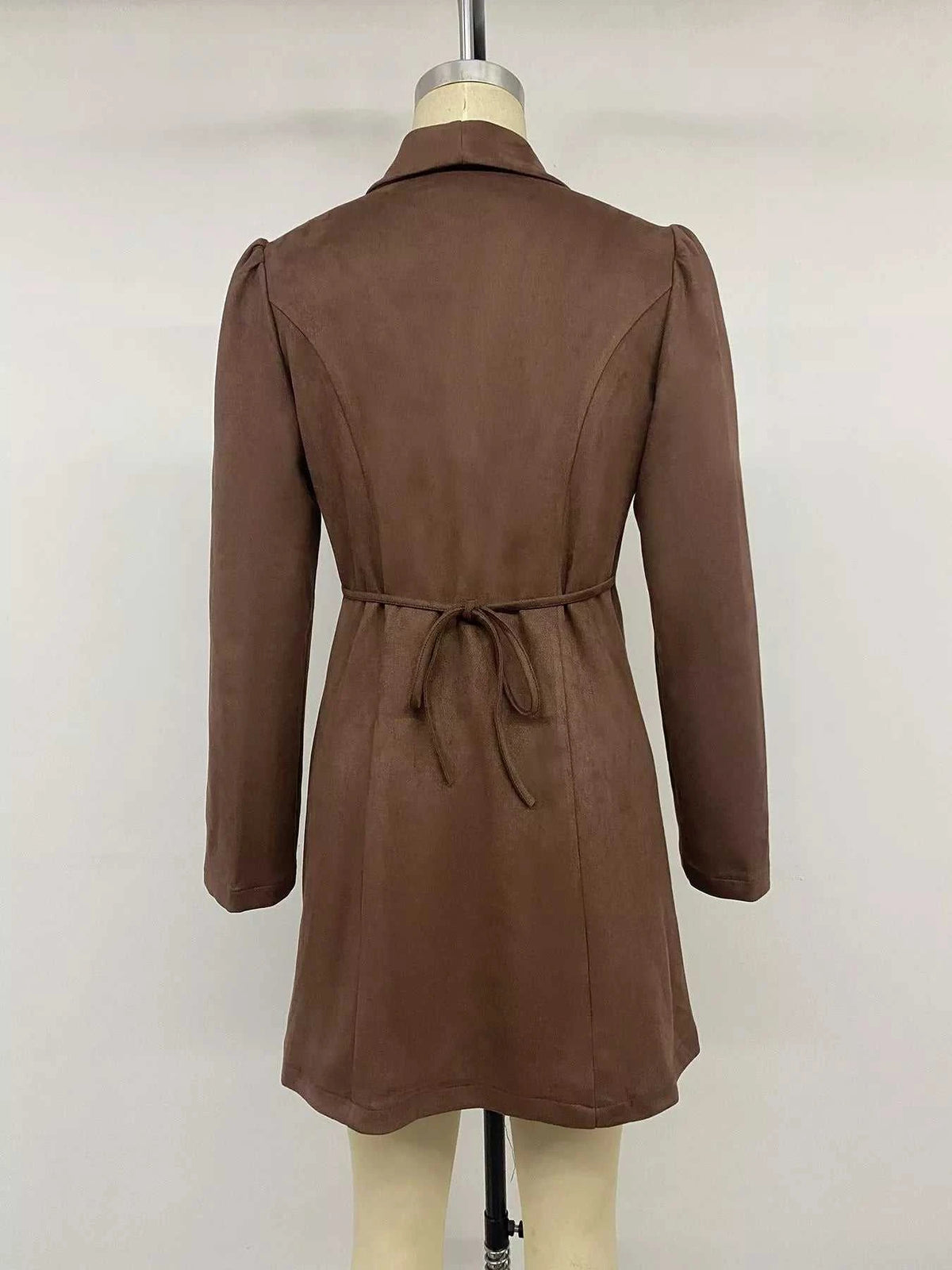 Button-Front Long Sleeve Blazer Dress 101001437295712 46 Affordable Fashion Under $100 Jerry's Apparel 