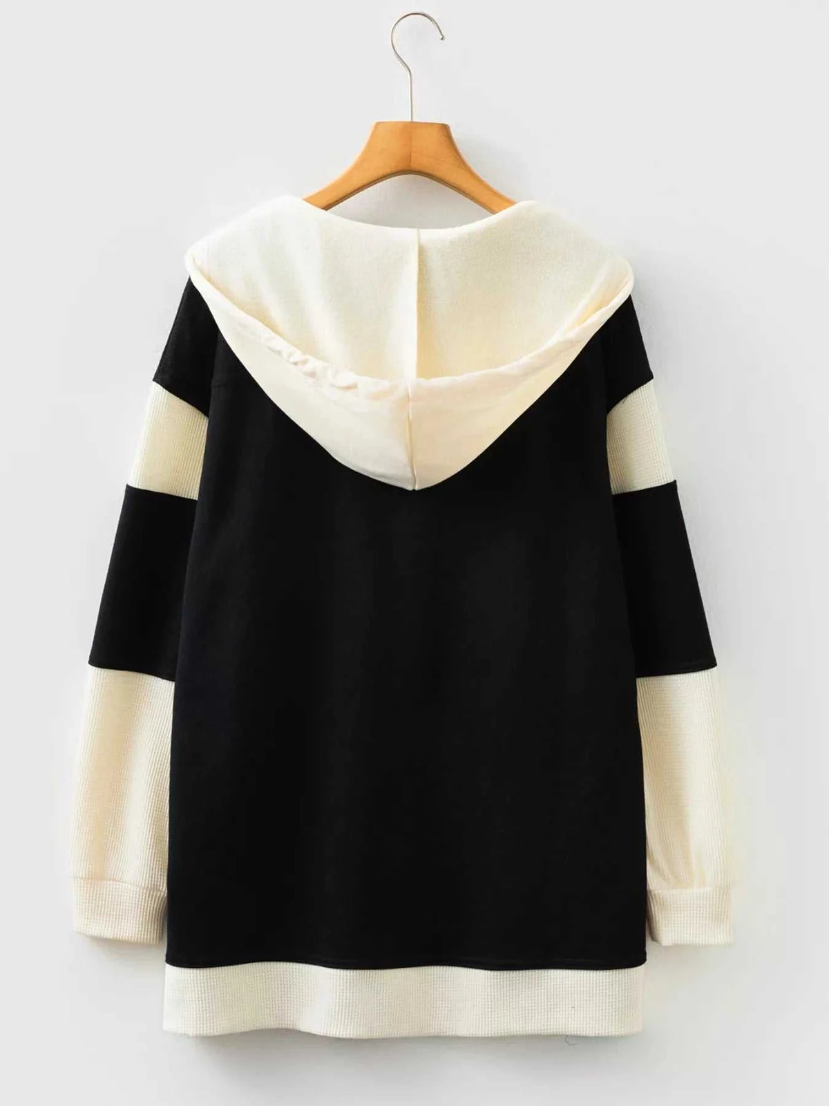 Button-Down Color Block Hoodie 100100751461499 62 Affordable Fashion Under $100 Jerry's Apparel 
