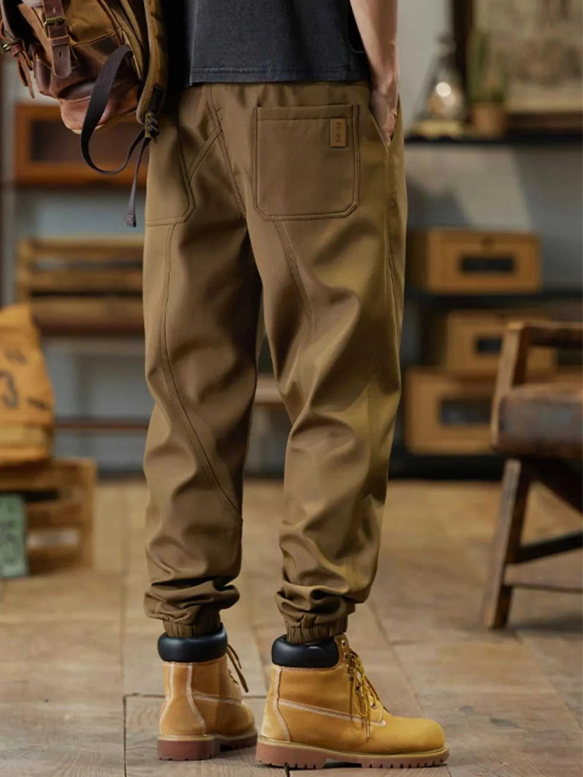 Men's Plus Size Casual Drawstring Joggers 100400170716804 77 Affordable Fashion Under $100 Jerry's Apparel 
