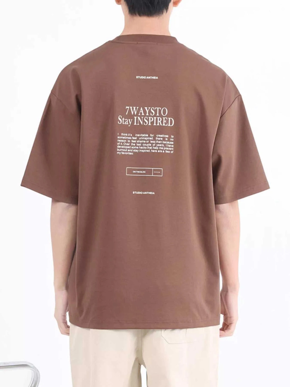 Men's Plus Size Letter Round Neck Oversized T-Shirt 100400327486906 48 Affordable Fashion Under $100 Jerry's Apparel 
