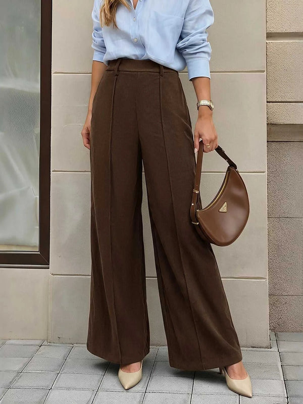 High-Waisted Wide-Leg Pants 101001699452101 39 Seasonal Fashion Collections Jerry's Apparel 
