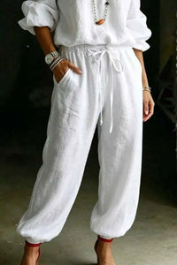 Full Size Off-Shoulder Top and Pants Set Plus Size 100100317389193 35 Affordable Fashion Under $100 Jerry's Apparel 
