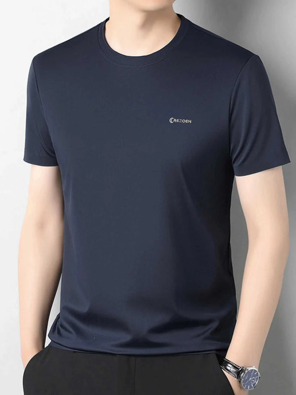 Men's Round Neck Short Sleeve T-Shirt 100400511110548 39 Affordable Fashion Under $100 Jerry's Apparel 