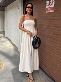 Strapless Smocked Maxi Dress 100100836162604 39 Gifts for Her Jerry's Apparel 