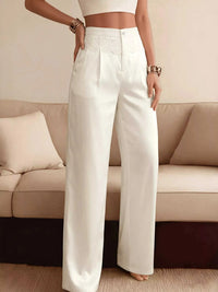 Lace Waist Wide Leg Pants 100100659257154 37 Affordable Fashion Under $100 Jerry's Apparel 